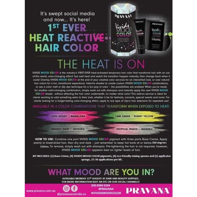 ビビッド ムード ヘア カラー クリーム VIVIDS Mood Color Pravana