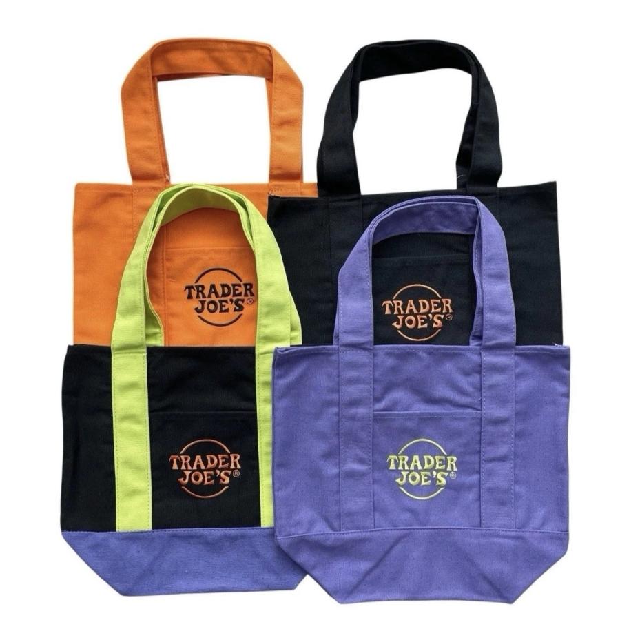 TRADER JOE'S（トレーダージョーズ） ミニ キャンバス トート ランチ