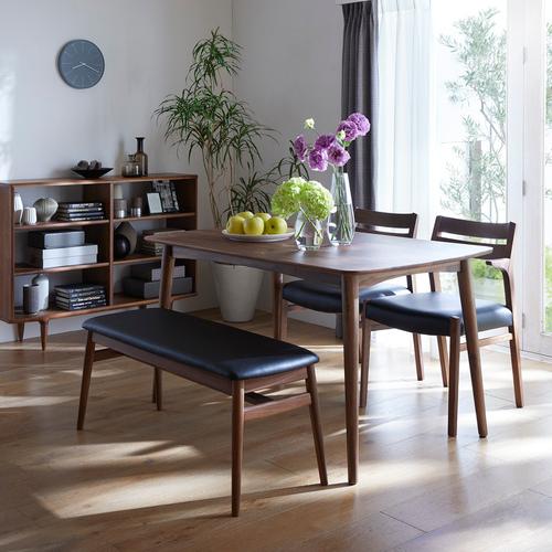 大塚家具 ダイニングチェア（半肘付き）「シネマ」 ウォールナット材