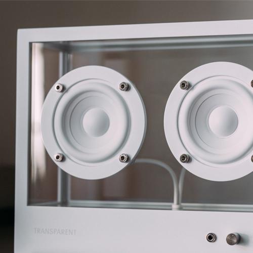 TRANSPARENT スピーカー SMALL ホワイト : YAMAGIWA - 通販 - Yahoo