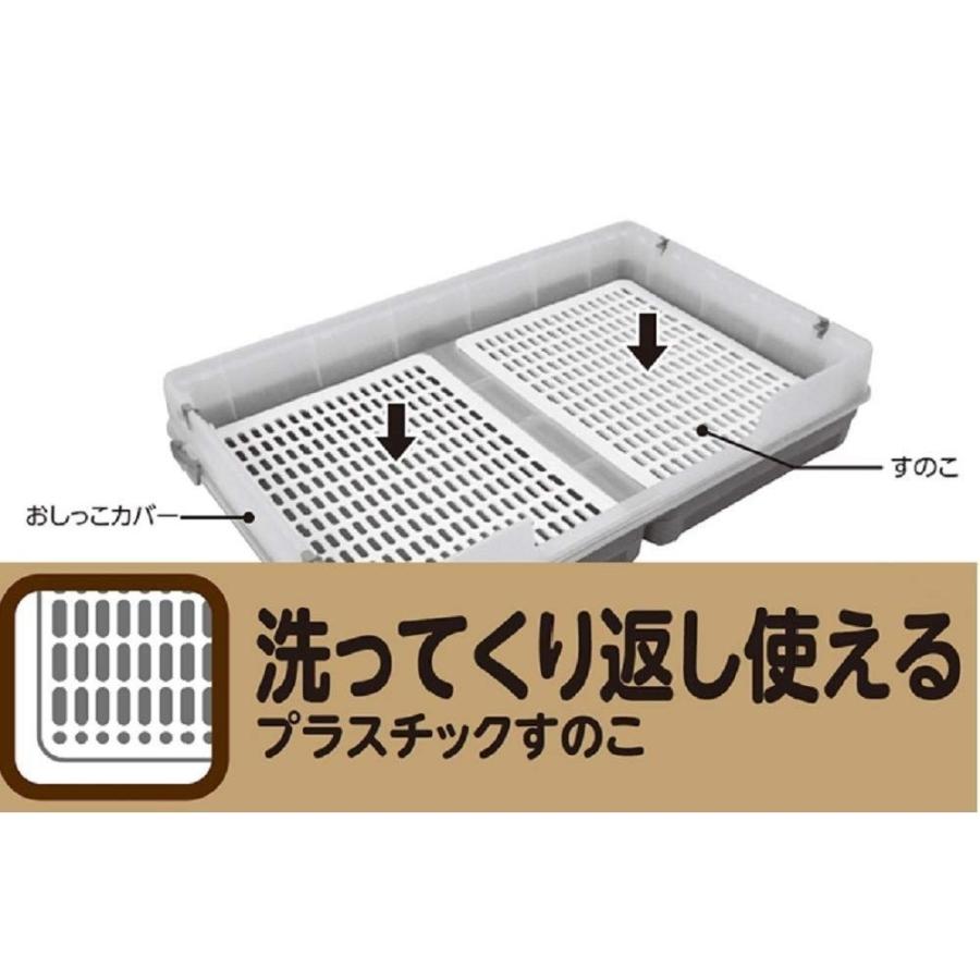 マルカン うさぎのカンタンおそうじケージ ワイドB [ラビットゲージ