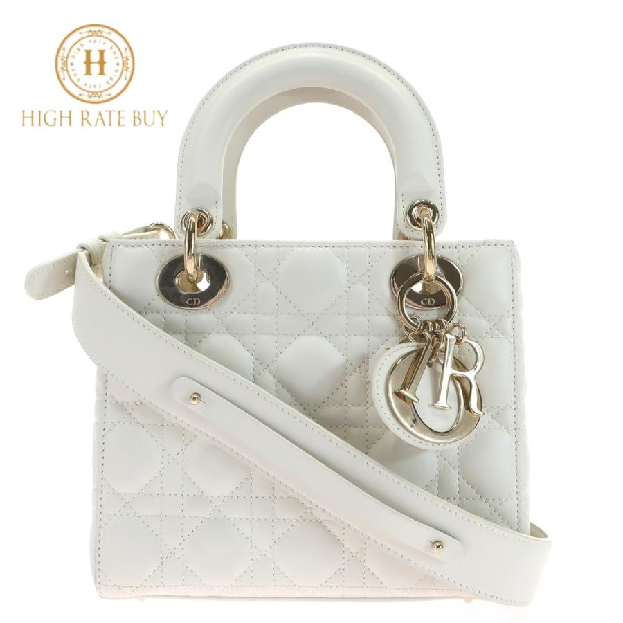 極美品】Christian Dior ディオール レディディオール スモール