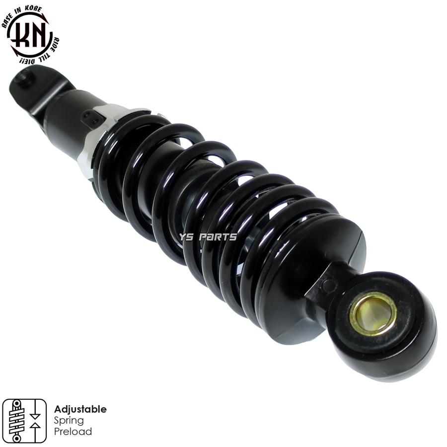 エンジンスワップにも KNローダウンリヤサス リアショック黒220mm