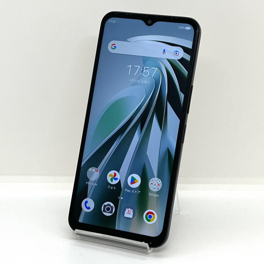 ZTE 【新品同様】Libero 5G IV A302ZT ブラック ワイモバイル SIM