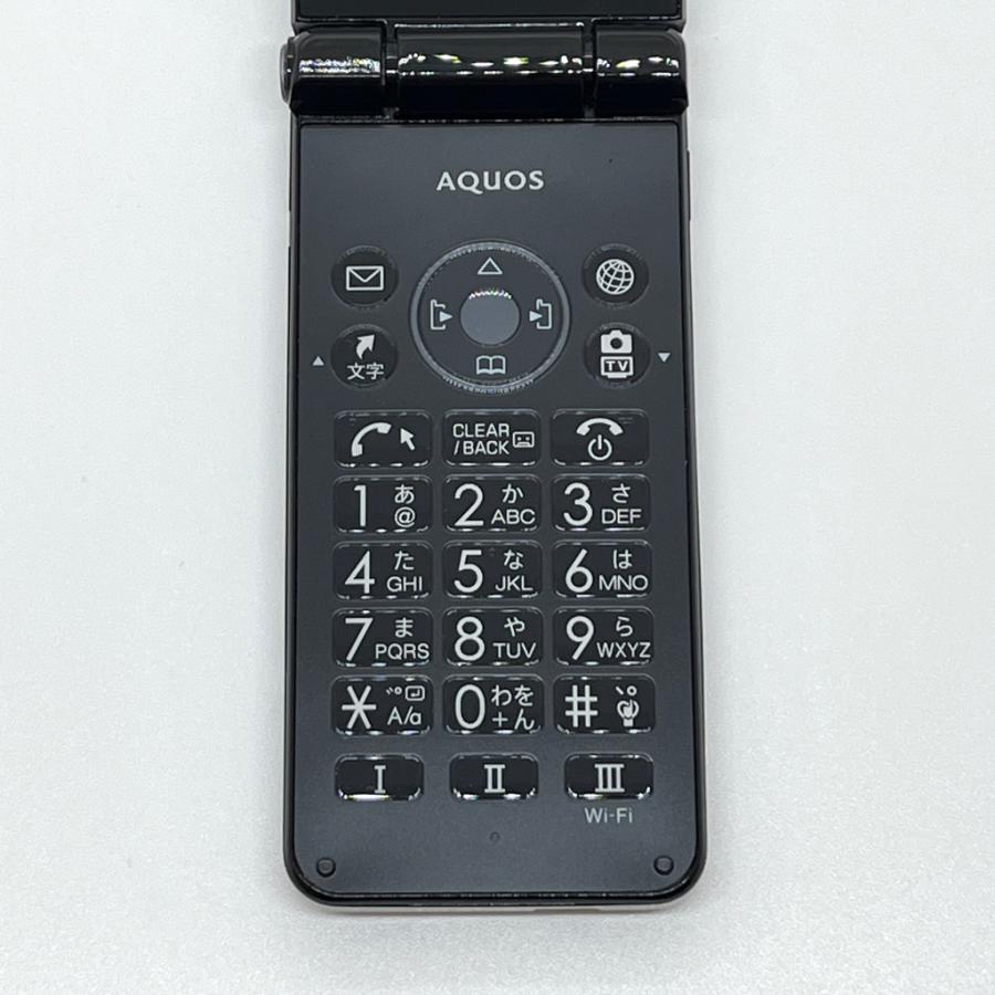 AQUOS ケータイ 【良品】AQUOS ケータイ2 601SH ブラック ソフトバンク