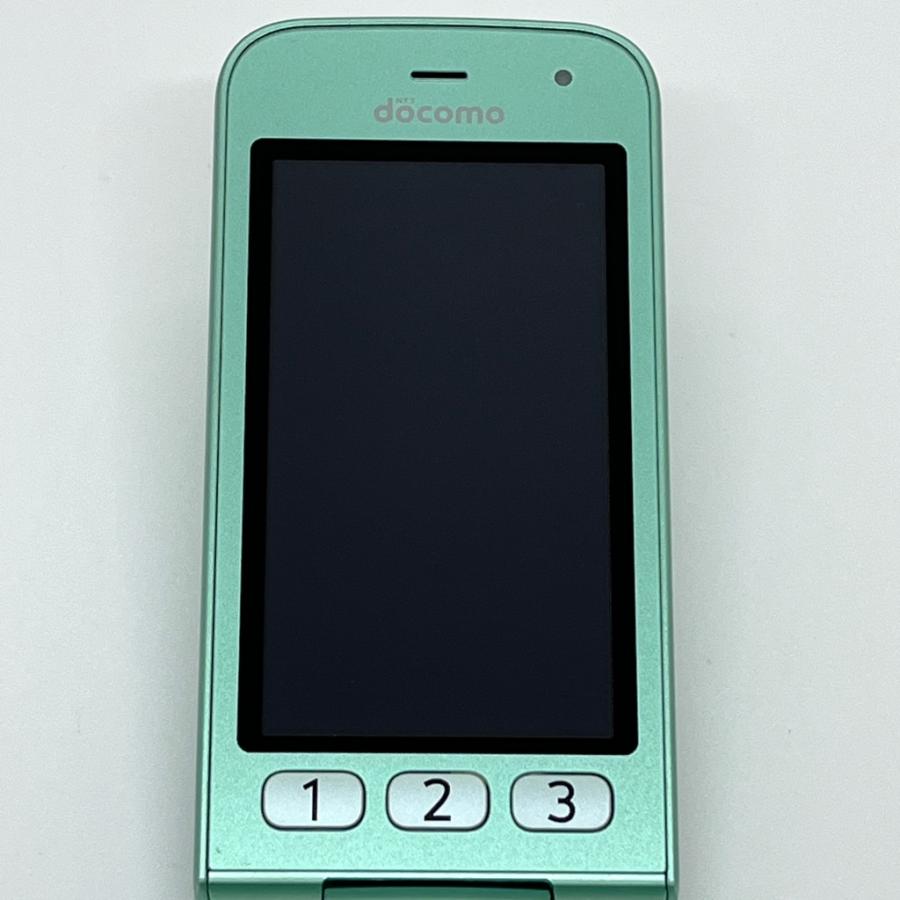 らくらくシリーズ 【美品】らくらくホン F-02J ミントグリーン ドコモ