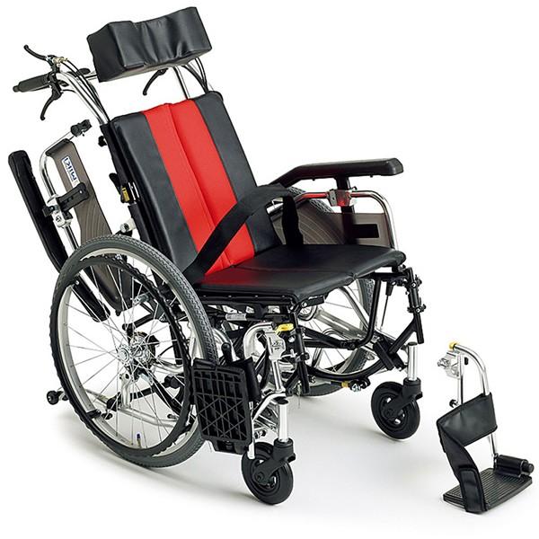 ミキ 車椅子 MiKi TR-1 ティルト&リクライニング 自走式 《非課税
