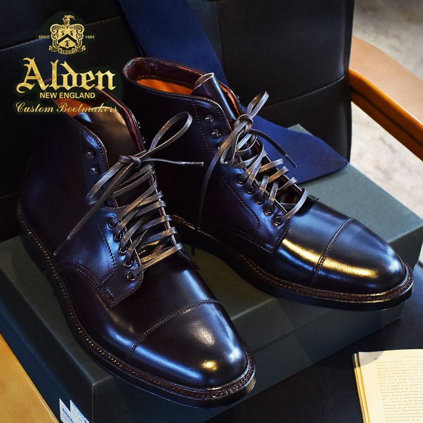 ALDEN（オールデン） ドレスブーツ メンズ 靴 高級靴 革 ALDEN POLACCO