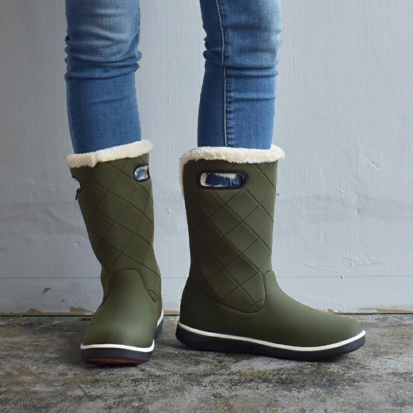 BOGS（ボグス） スノーブーツ レディース 滑らない 防水 防寒