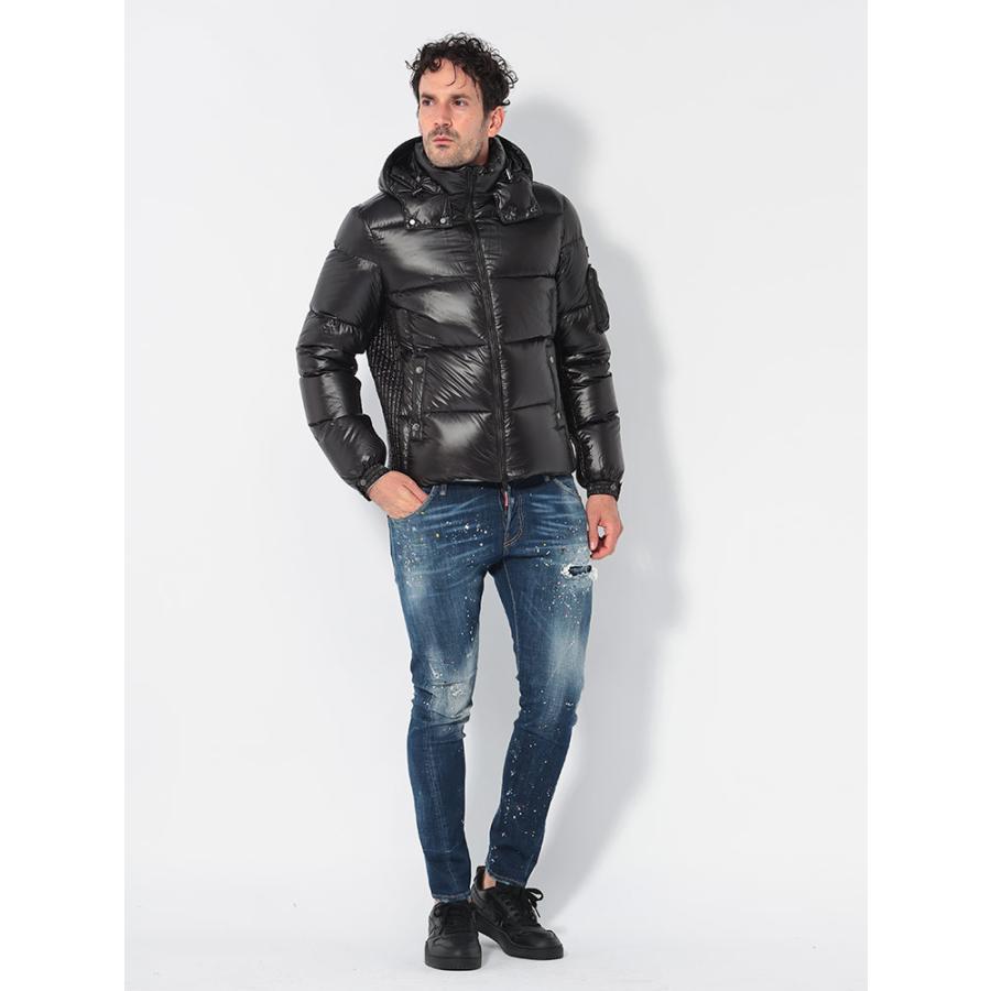 TATRAS（タトラス） フード着脱 ナイロン 袖ポケット付き ダウン