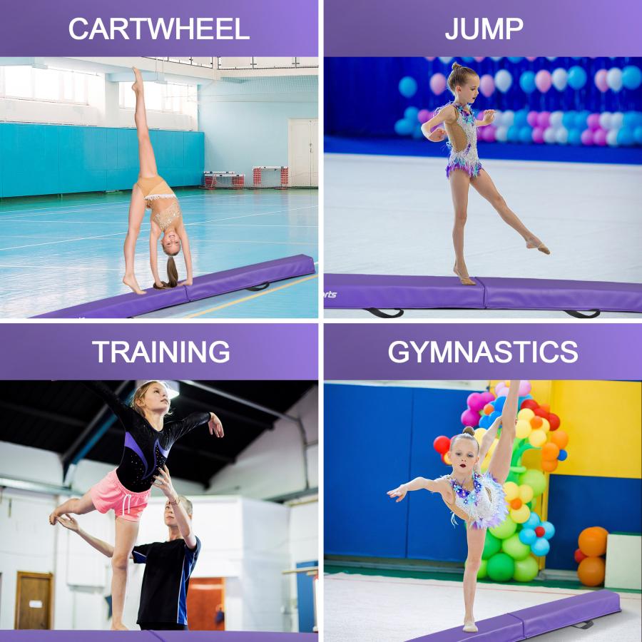 セール価格」6フィート折りたたみ体操バランスビーム - エクストラ