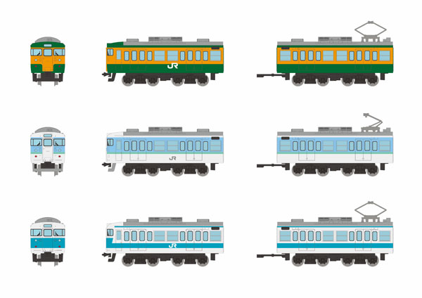 トミーテック トミックス 国鉄 165系急行電車 基本セットC 98219