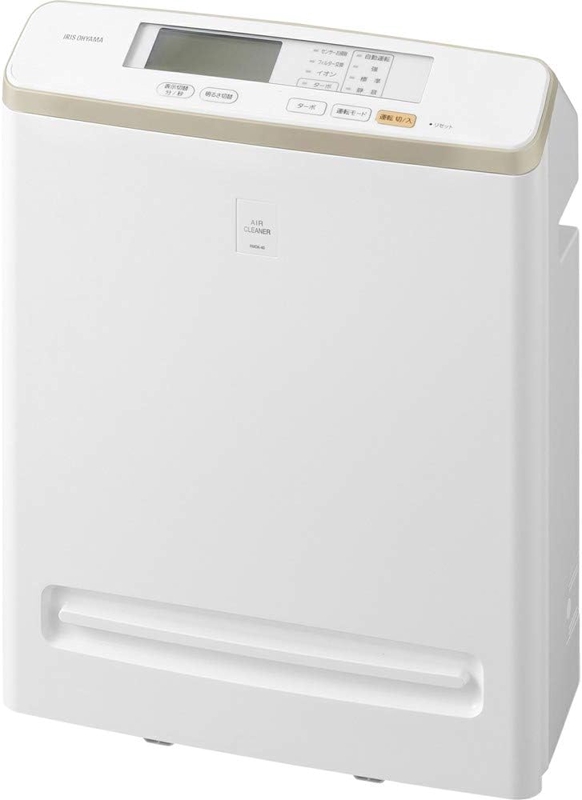 IRIS OHYAMA モニター付き空気清浄 RMDK-40-BR ブラウン 空気清浄機