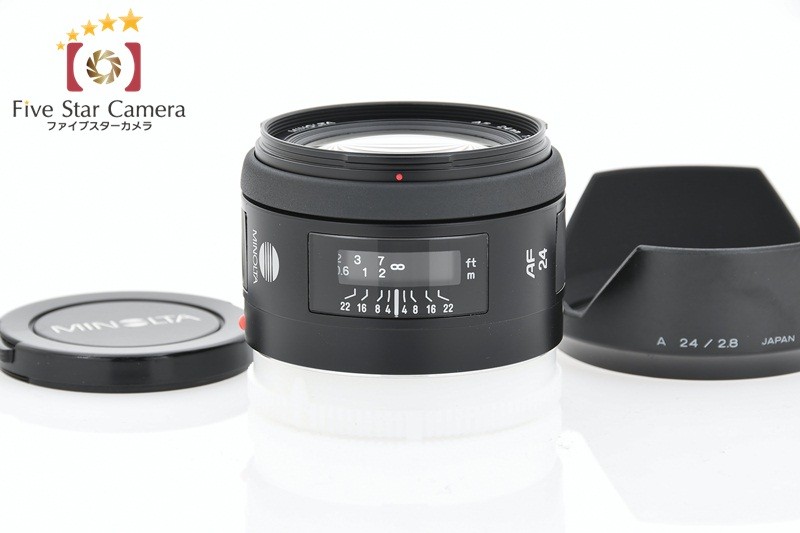 コニカミノルタ AF 24mm F2.8 New 交換レンズ - 最安値・価格比較