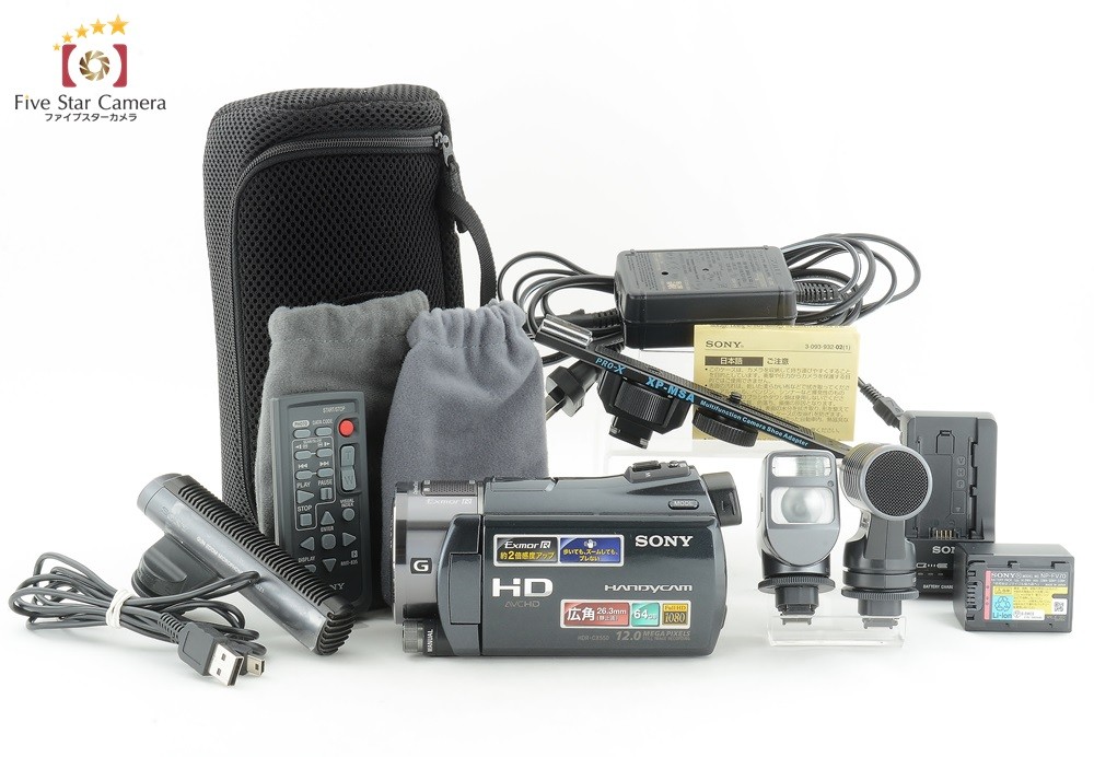 ソニー Handycam HDR-CX550V ビデオカメラ本体 - 最安値・価格比較