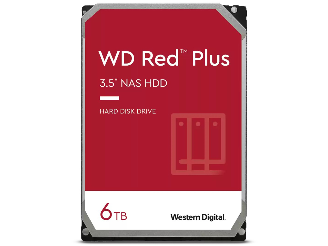 Western Digital WD60EFZX ［WD Red Plus 6TB 5640rpm 128MBキャッシュ