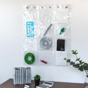 ウォールポケット HPクリアウォールポケット 12ポケット クリア