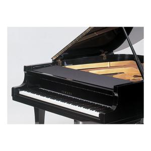 グランドピアノ フロントフレームカバー 黒 ブラック イトマサ