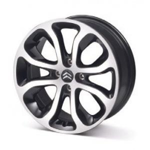 シトロエン C3 純正ホイール Clover 17 インチ シルバー&ブラック（4本