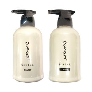 セット】つるりんちょ。シャンプー＆トリートメント（ボトル） : 炭魂