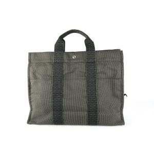 エールライン エルメス トートバッグ MM ハンドバッグ ナイロン