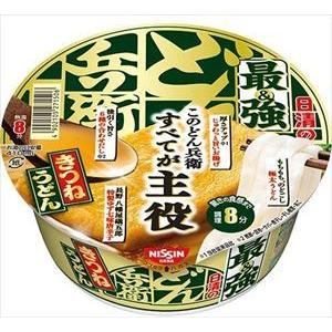 送料無料 日清食品 日清の最強どん兵衛 きつねうどん 93g×24個 : 御用