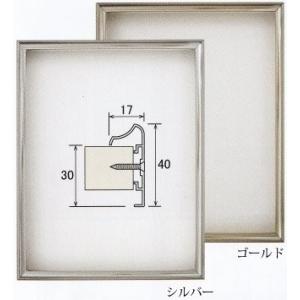 アルミ製仮縁 185 F50（吊り金具1組(2個)、紐付き） : 額縁の