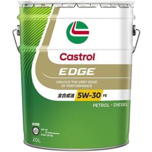 Castrol（カストロール） エンジンオイル EDGE 5W-30 SP 20L : オート
