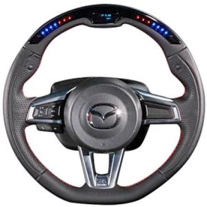 Z.S.S. ディープコーン スポーツ ステアリング 350φ 350mm カーボン調