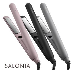 SALONIA サロニア スムースシャイン ストレート ヘアアイロン 24mm