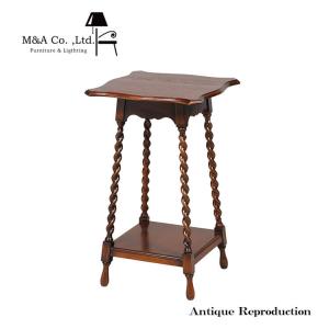 テーブル 花台 飾り台 螺旋状 3段 飾り棚 サイドテーブル アンティーク