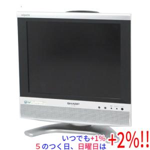 AQUOS 26V型 液晶テレビ SHARP LC-26D50 ブラック＆シルバー 地上