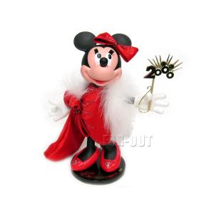 ミニーマウス 黄色のスカーフとポルカドットワンピース Minnie
