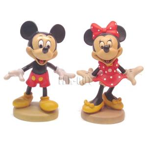 ミッキー&ミニー 抱きつきぬいぐるみ ヴィンテージ ディズニー : FAR