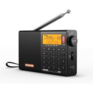 TECSUN PL-660高性能ポータブルラジオ ACアダプター付属 BCLラジオ FM