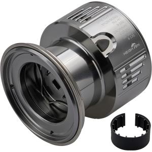 リール スプール 深溝 夢屋S-20型 C3000 替えスプール(ガンメタル