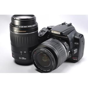 キヤノン（Canon） Canon EOS kiss Digital N レンズセット ブラック
