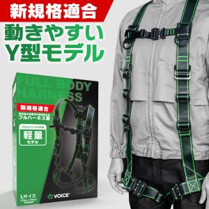 フルハーネス (新規格・墜落制止用器具の規格 適合品) Lサイズ ダブル