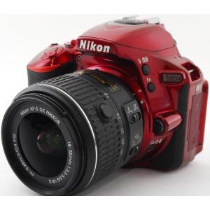 ニコン（Nikon） デジタル一眼 Nikon D3200 レッド レンズキット 中古