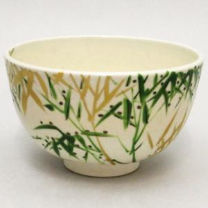 茶道具 抹茶茶碗 花籠図 尾形乾山 寺尾陶象作 茶道 : 茶道具いまや静香