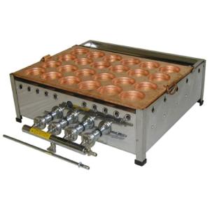 要 納期確認） LPガス用 30穴（ベビーカステラ器） （送料無料