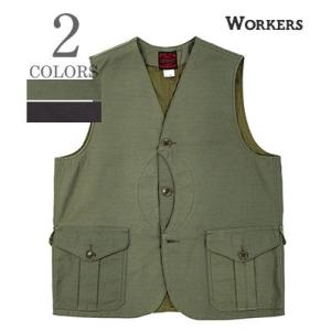WORKERS ワーカーズ WORKERS Cruiser Vest, Tiger Stripe クルーザー