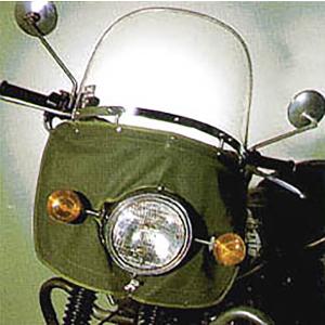 MAD MAX（マッド マックス） Z-FATHER 旭風防 ミニ用 短風防 クリア(緑