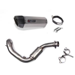 ヨシムラUSA R-77 ステンレス フルエキゾースト マフラー BMW G310 R