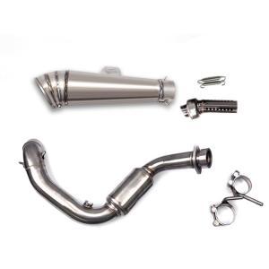 ヨシムラUSA R-77 ステンレス フルエキゾースト マフラー BMW G310 R