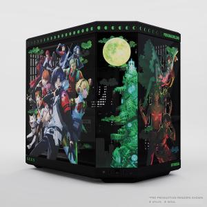 HYTE PCケース Y70 レッド 独自のピラーレス式パノラマ強化ガラスを