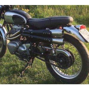 ペイトンプレイス Peyton Place ノートンタイプマフラー W650 KAWASAKI