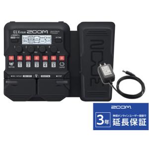 ズーム（zoom） ZOOM G1 FOUR + 純正ACアダプター「AD-16A/D」セット