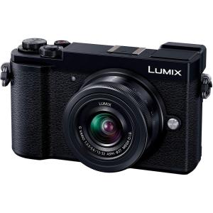 LUMIX パナソニック Panasonic DC-GF10 ブラック 単焦点 ダブルレンズ