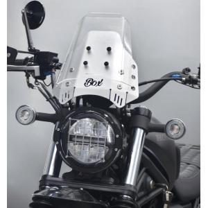 レブル,CL スクリーン カスタムII クリア Puig : モトパーツ バイク